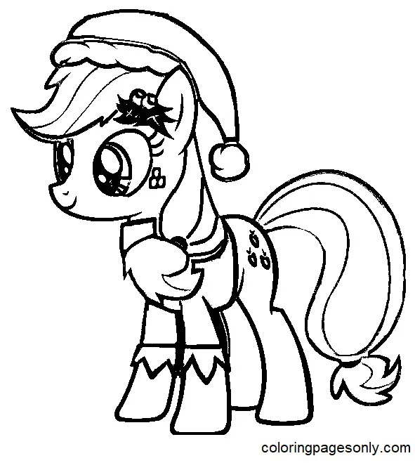 Desenhos de Applejack Para Colorir 22