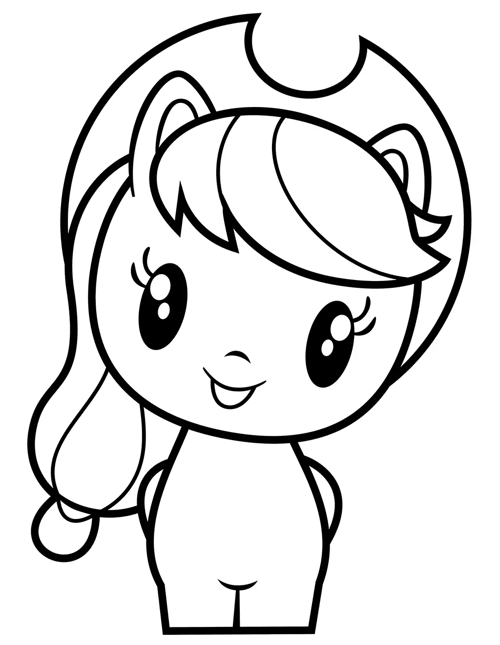 Desenhos de Applejack Para Colorir 24