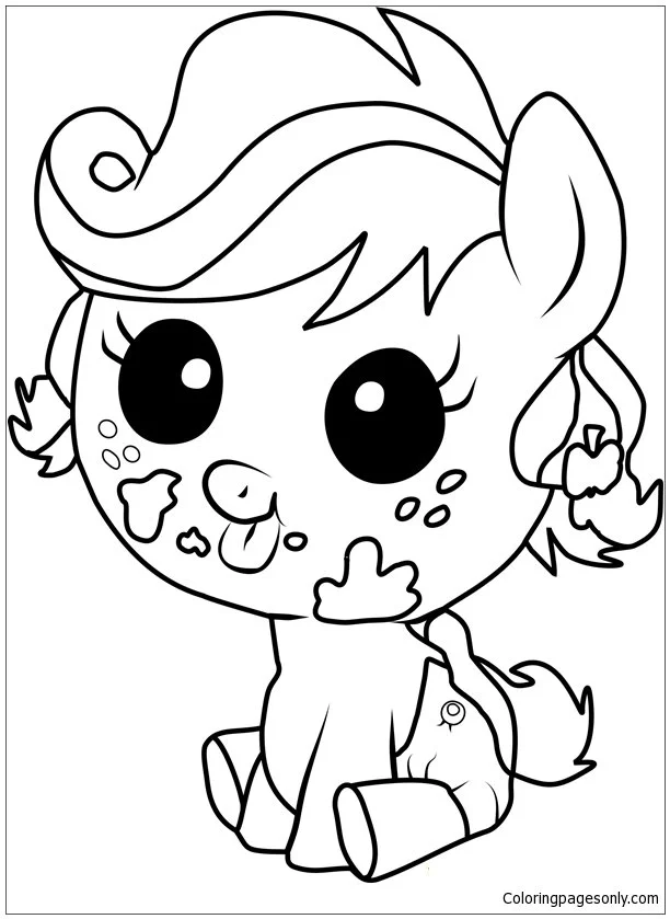 Desenhos de Applejack Para Colorir 8