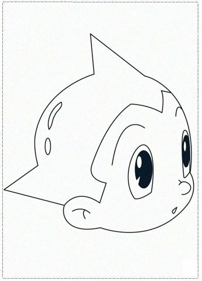 Desenhos de Astro Boy Para Colorir 18