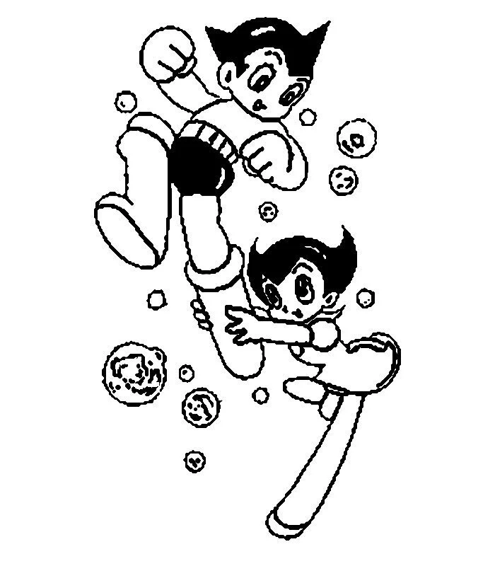 Desenhos de Astro Boy Para Colorir 23