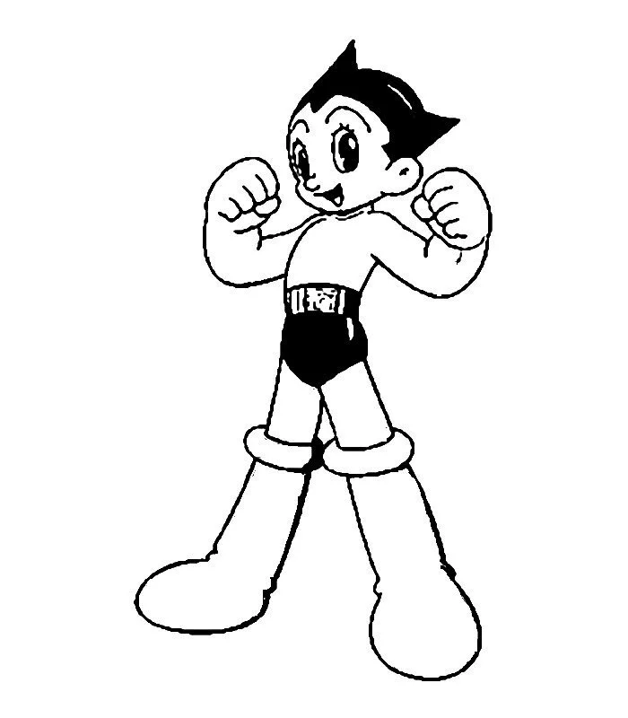 Desenhos de Astro Boy Para Colorir 29