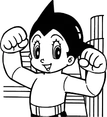 Desenhos de Astro Boy Para Colorir 43