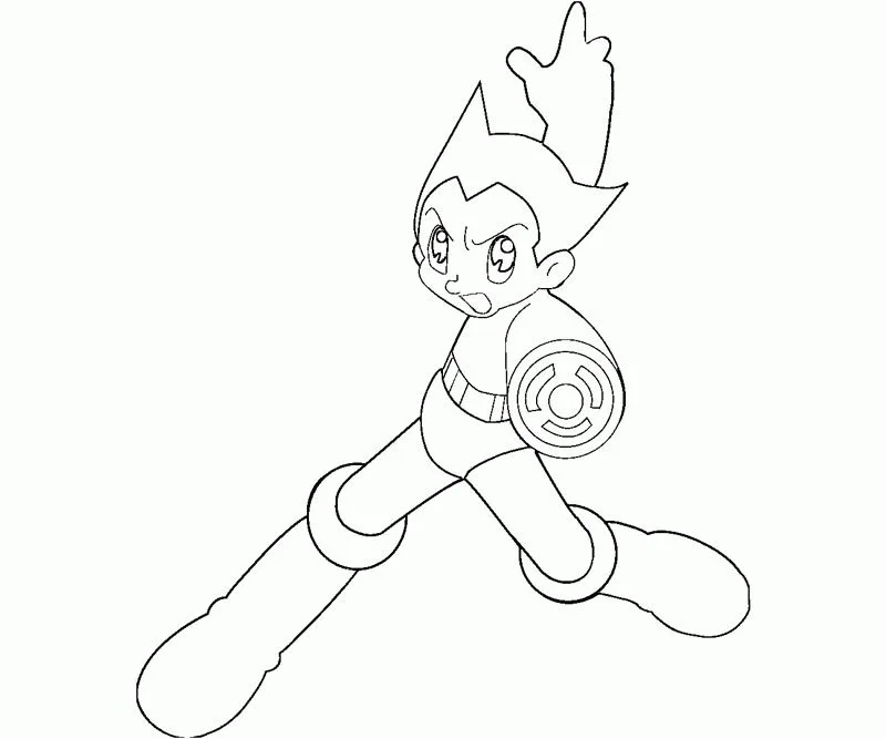 Desenhos de Astro Boy Para Colorir 5