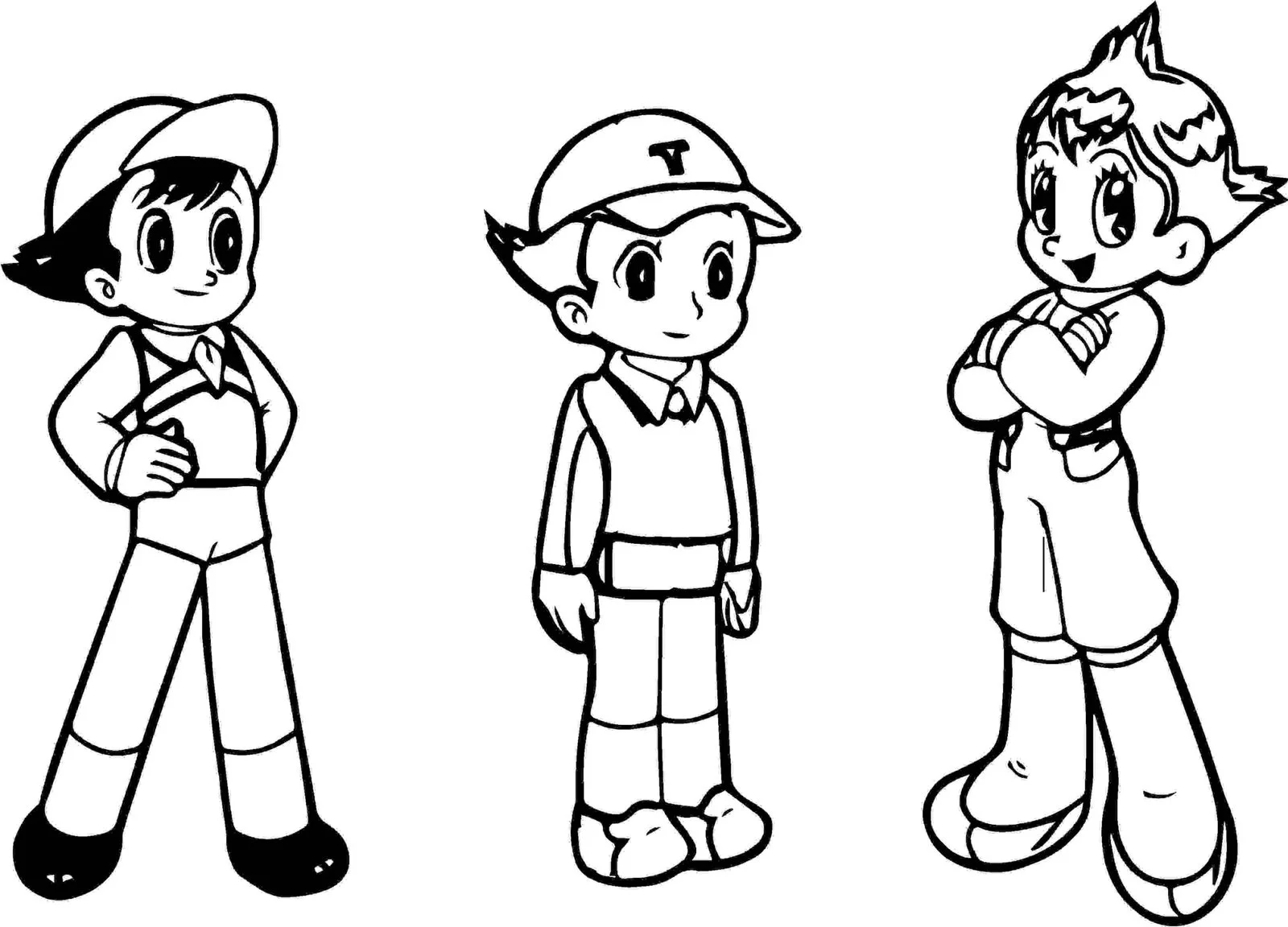 Desenhos de Astro Boy Para Colorir 7