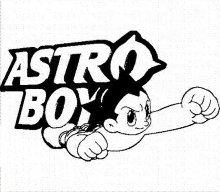 Desenhos de Astro Boy Para Colorir 8