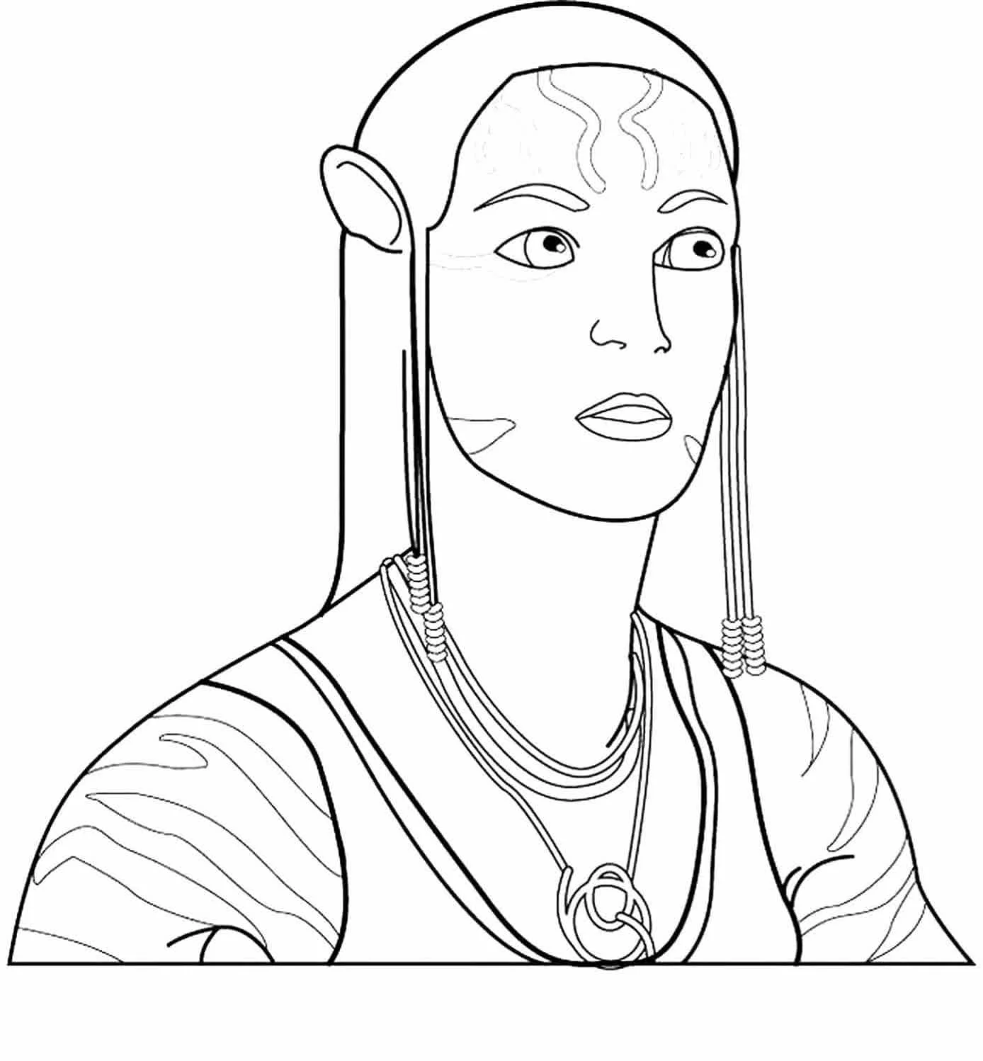 Desenhos de Avatar A Lenda de Aang Para Colorir 11