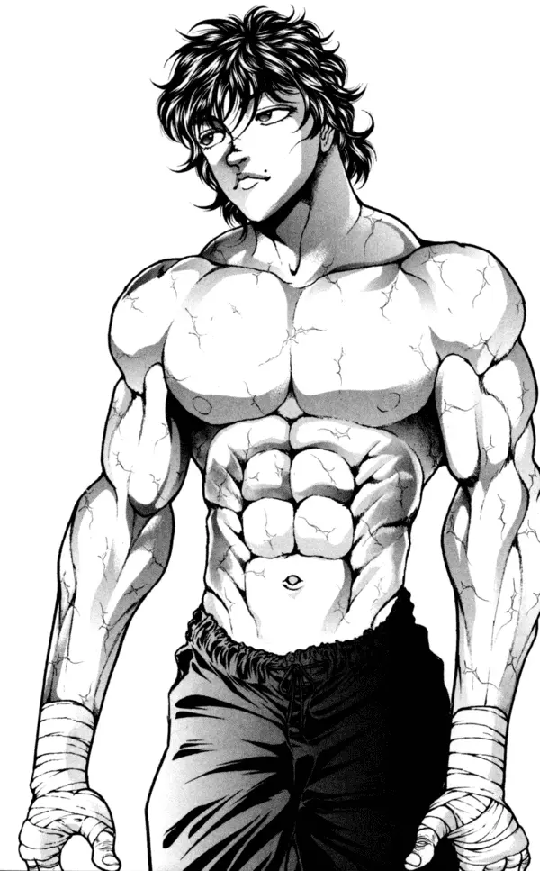 Desenhos de Baki Hanma Para Colorir 4