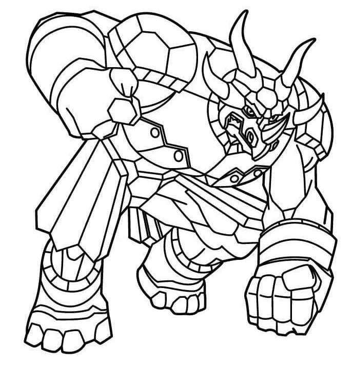 Desenhos de Bakugan Para Colorir 6