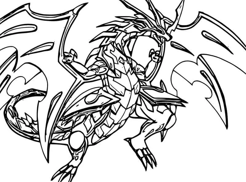 Desenhos de Bakugan Para Colorir 9