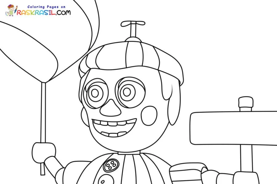 Desenhos de Balloon Boy Para Colorir 2