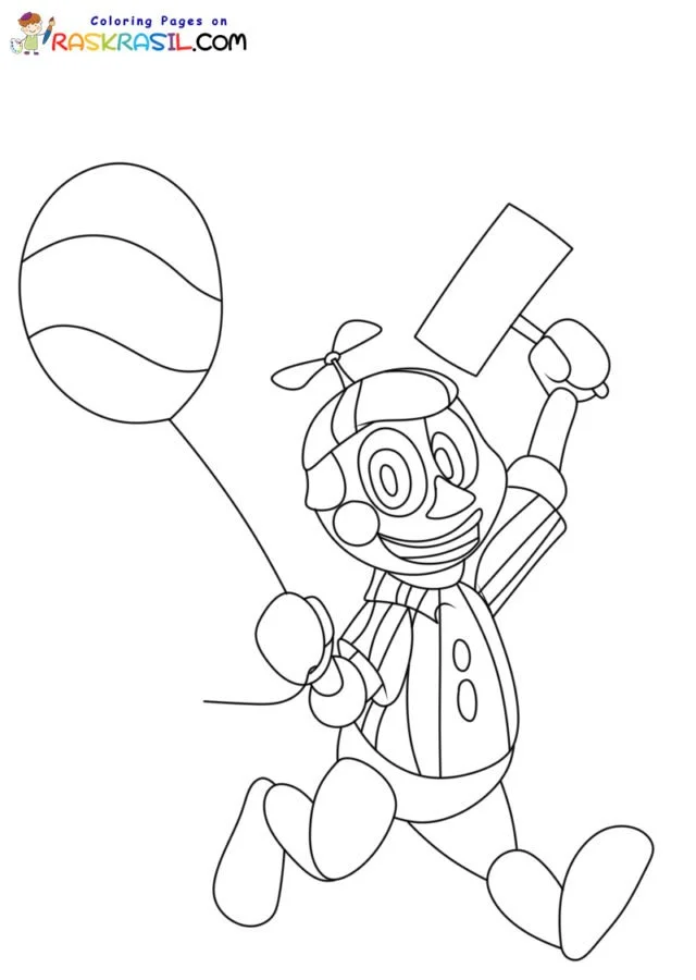 Desenhos de Balloon Boy Para Colorir 5