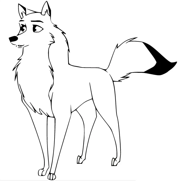 Desenhos de Balto Para Colorir 25