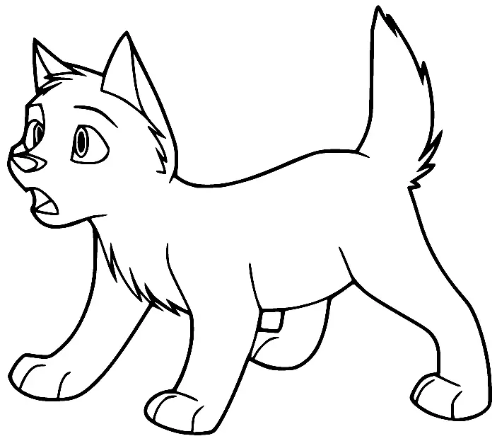 Desenhos de Balto Para Colorir 27