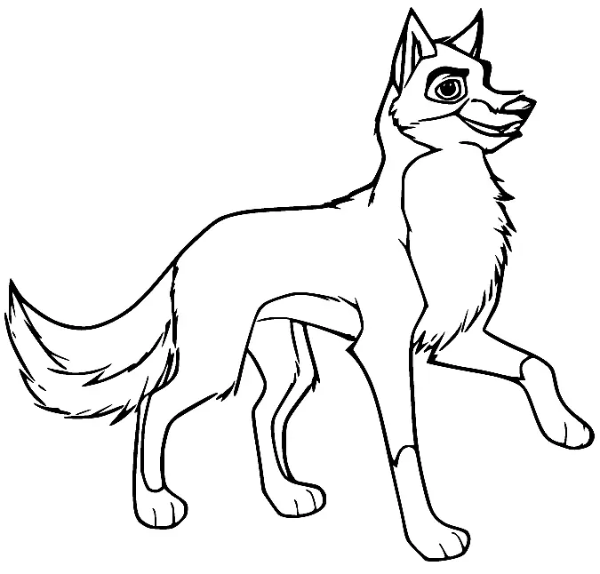 Desenhos de Balto Para Colorir 29