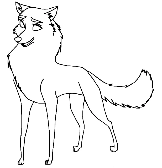 Desenhos de Balto Para Colorir 30