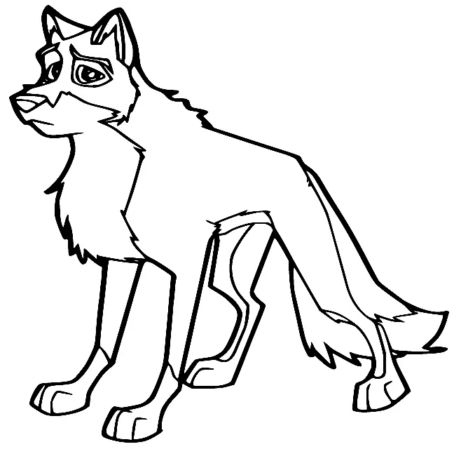 Desenhos de Balto Para Colorir 35