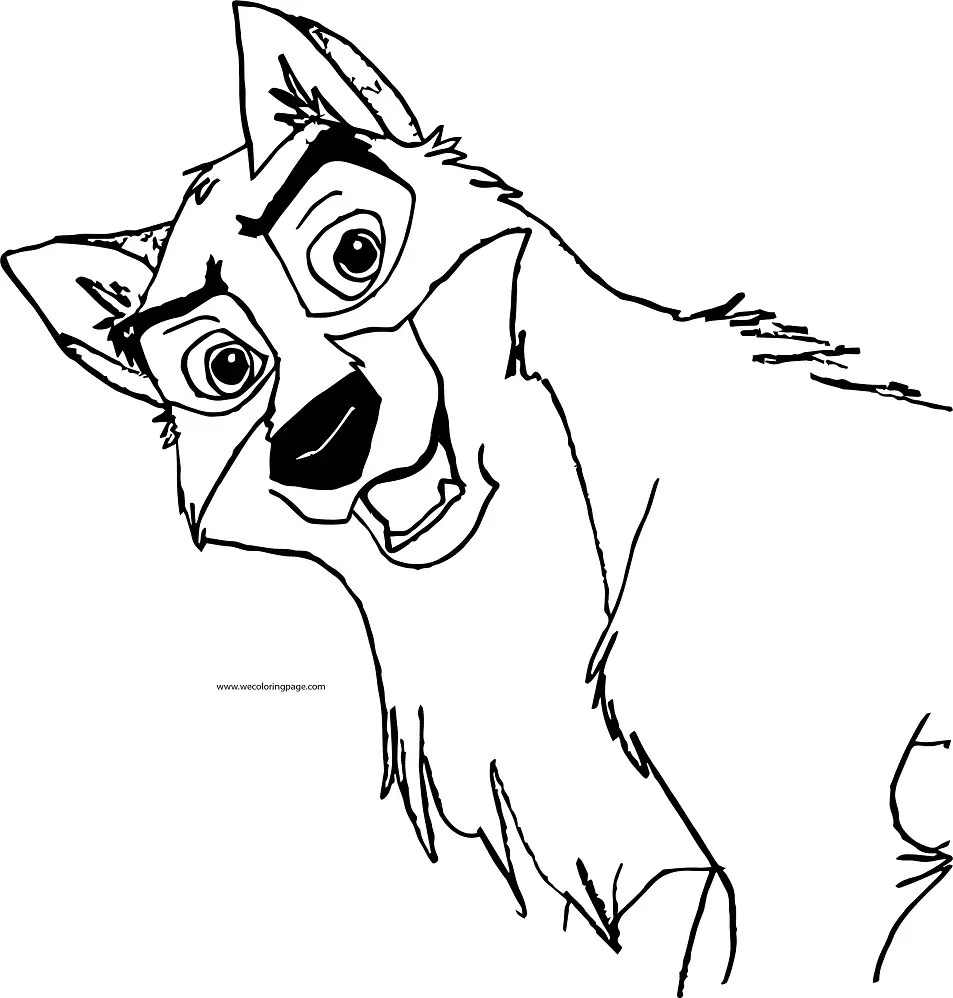 Desenhos de Balto Para Colorir 37