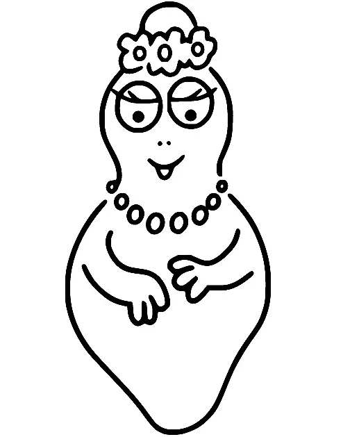 Desenhos de Barbapapa Para Colorir 22