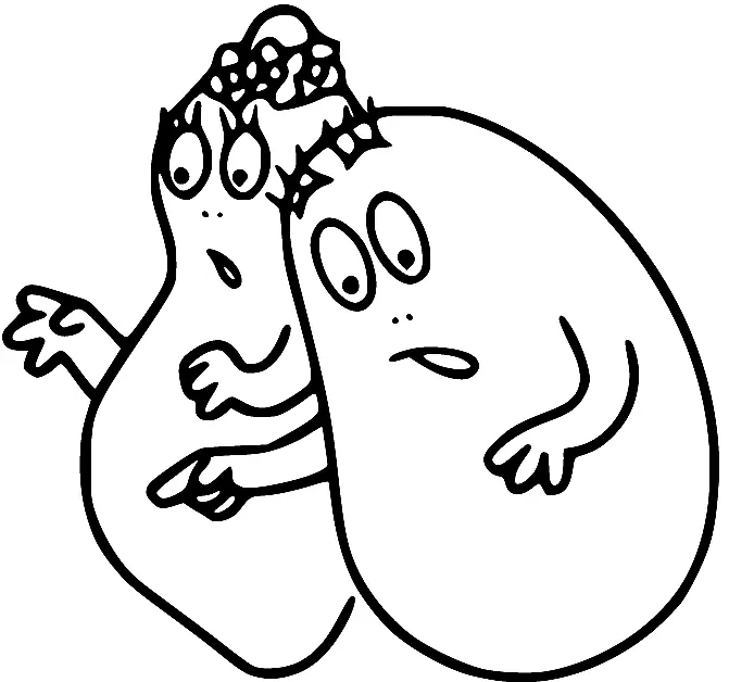 Desenhos de Barbapapa Para Colorir 23