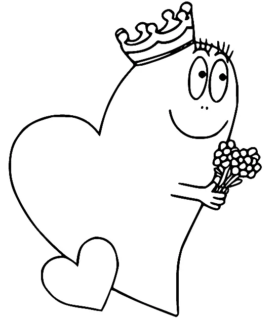 Desenhos de Barbapapa Para Colorir 25