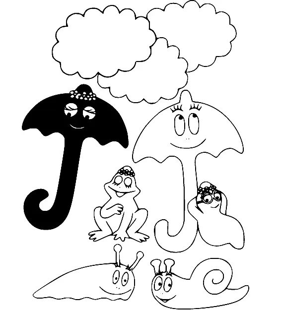 Desenhos de Barbapapa Para Colorir 35