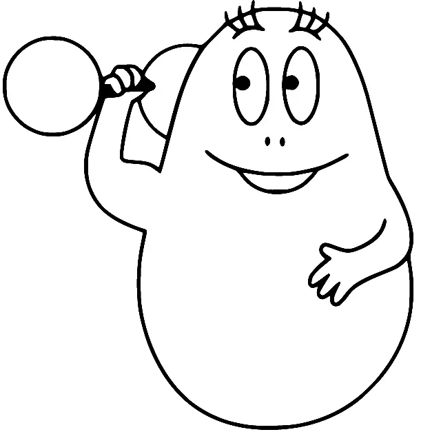 Desenhos de Barbapapa Para Colorir 42