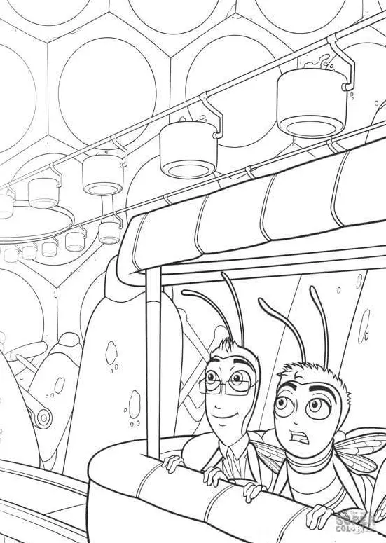 Desenhos de Bee Movie Para Colorir 15