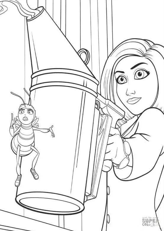 Desenhos de Bee Movie Para Colorir 23