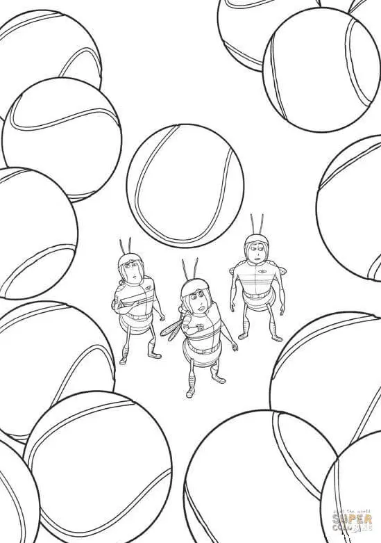 Desenhos de Bee Movie Para Colorir 27