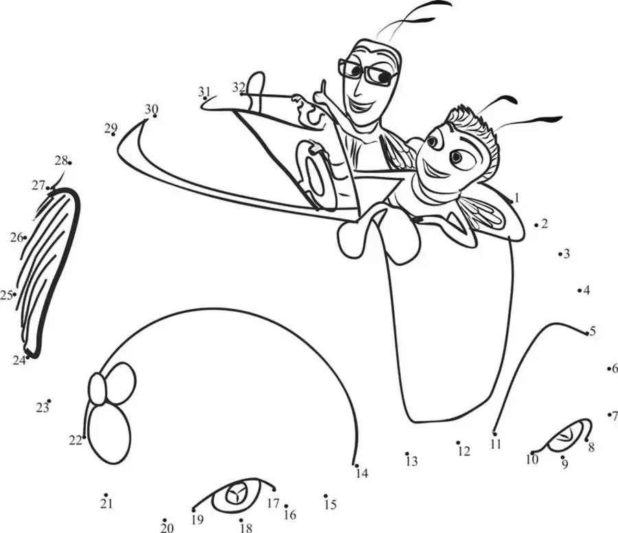 Desenhos de Bee Movie Para Colorir 28