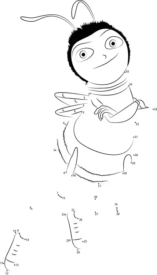 Desenhos de Bee Movie Para Colorir 32