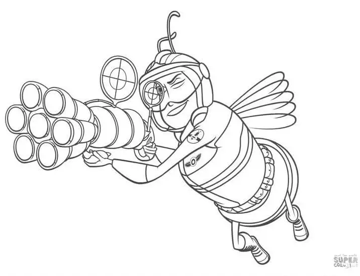 Desenhos de Bee Movie Para Colorir 41