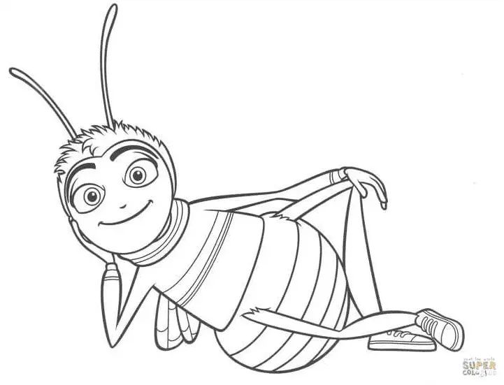 Desenhos de Bee Movie Para Colorir 6