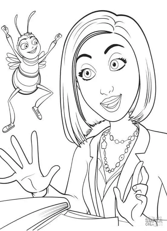 Desenhos de Bee Movie Para Colorir 9