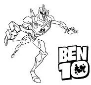 Desenhos de Ben 10 Para Colorir 30