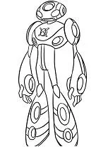 Desenhos de Ben 10 Para Colorir 34