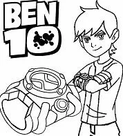 Desenhos de Ben 10 Para Colorir 35