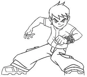 Desenhos de Ben 10 Para Colorir 39