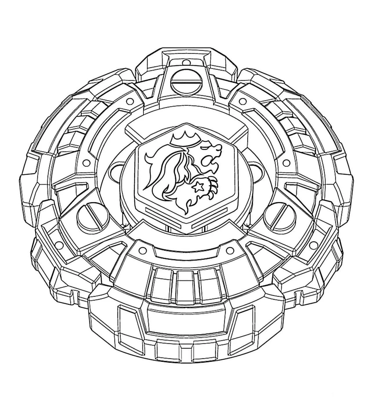 Desenhos de Beyblade Para Colorir 49