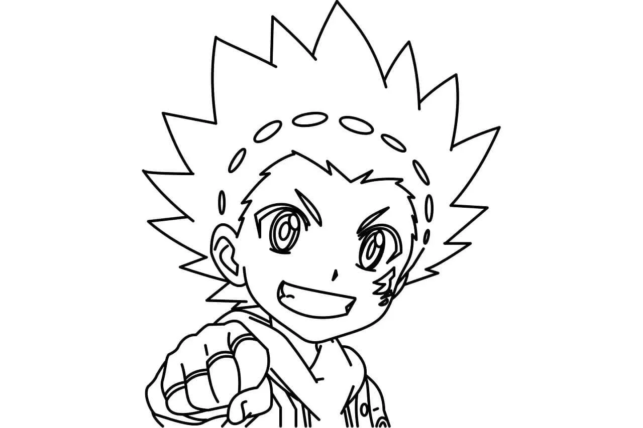 Desenhos de Beyblade Para Colorir 51