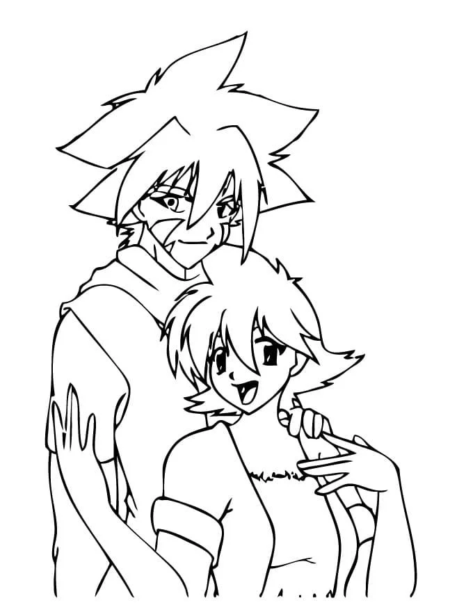 Desenhos de Beyblade Para Colorir 52