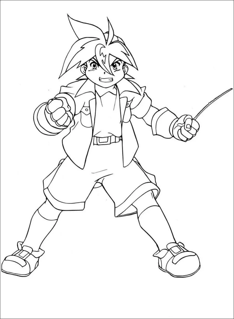 Desenhos de Beyblade Para Colorir 55