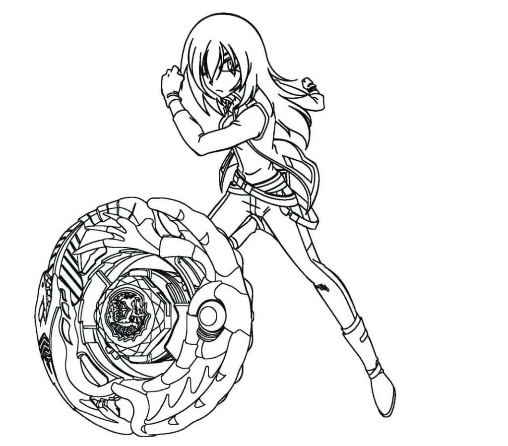 Desenhos de Beyblade Para Colorir 73