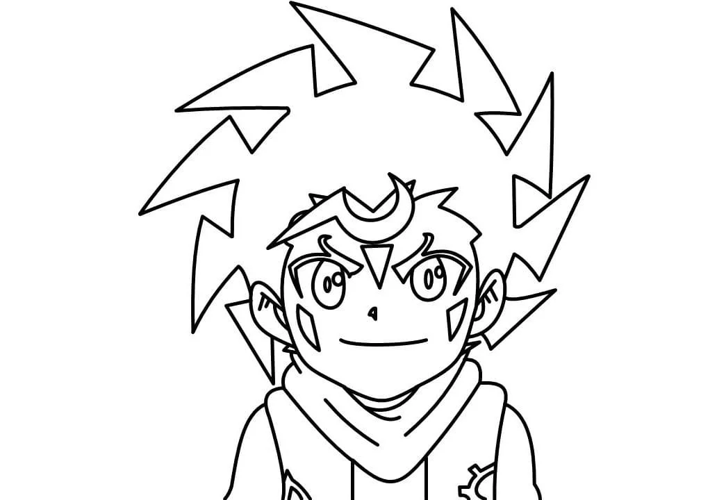 Desenhos de Beyblade Para Colorir 74