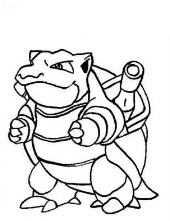 Desenhos de Blastoise Para Colorir 11