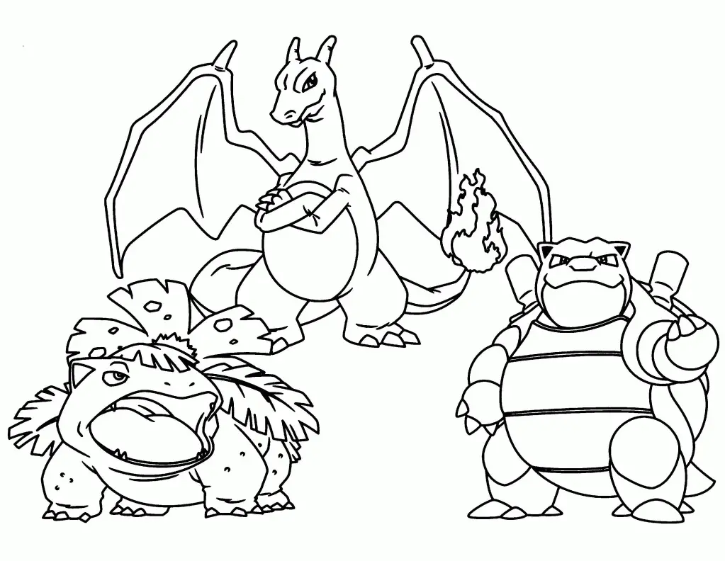 Desenhos de Blastoise Para Colorir 3