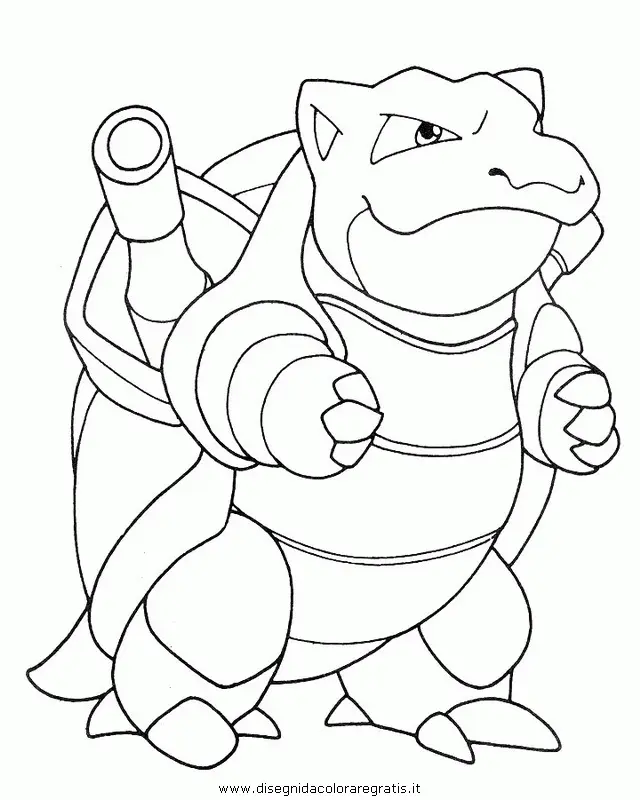 Desenhos de Blastoise Para Colorir 5