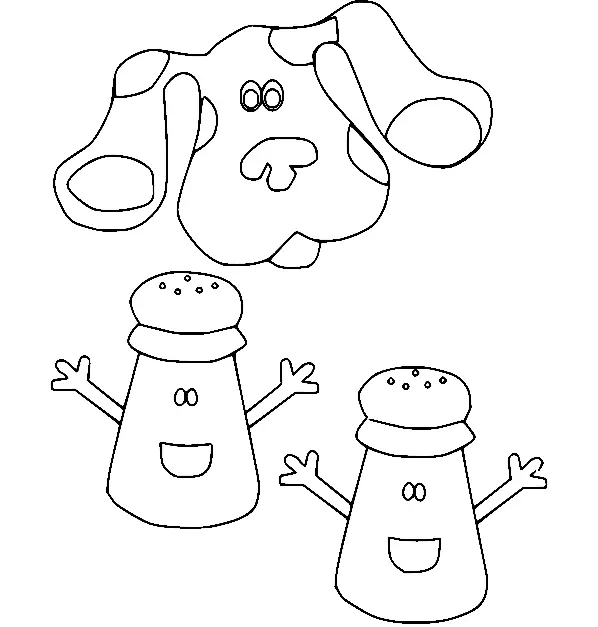 Desenhos de Blues Clues Para Colorir 10