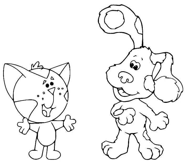 Desenhos de Blues Clues Para Colorir 11